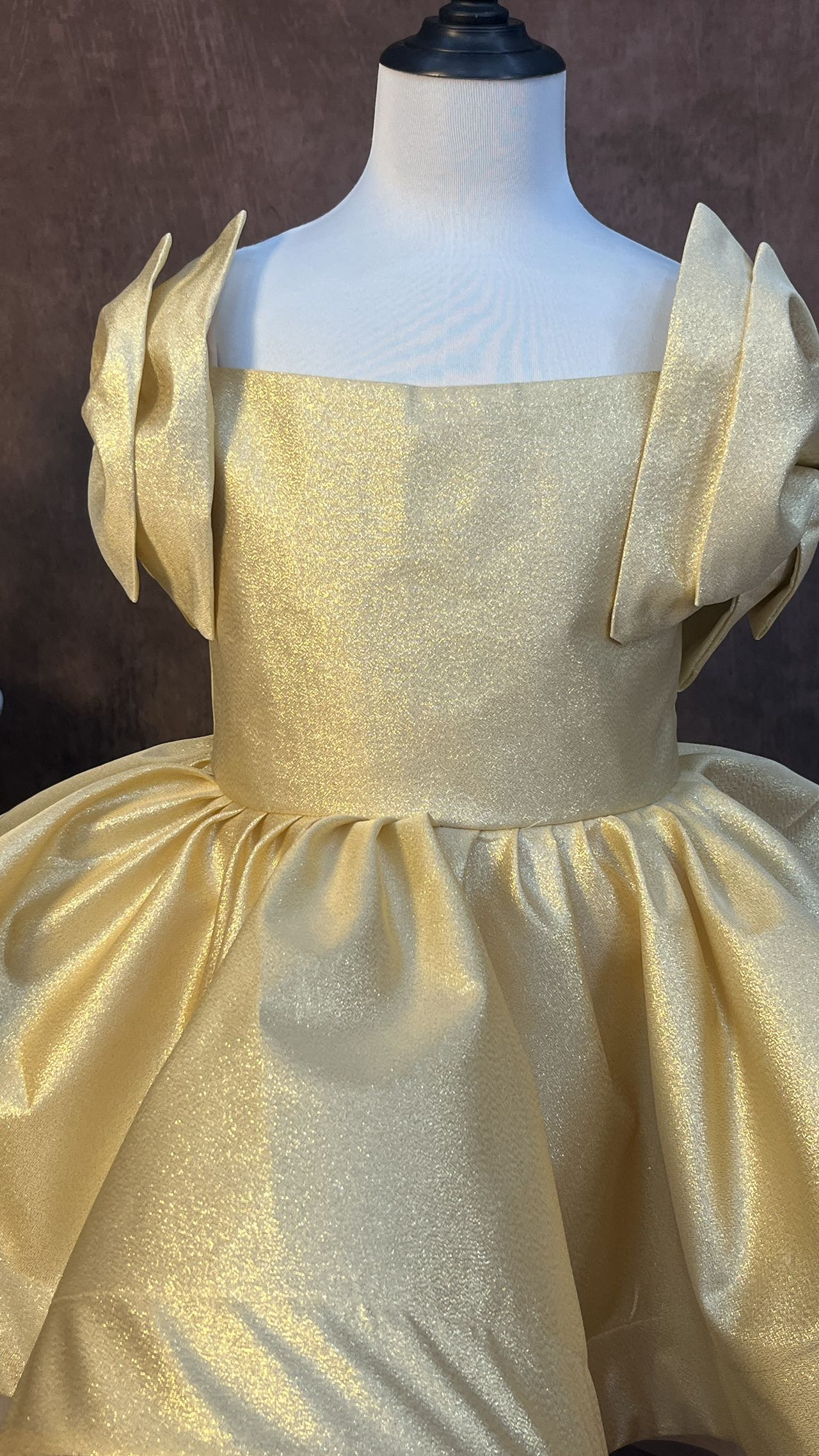 Flower Girl Dress Toddler Short Girl Pageant Dresses A Line Short Puffy Birthday Party Dress with Bow