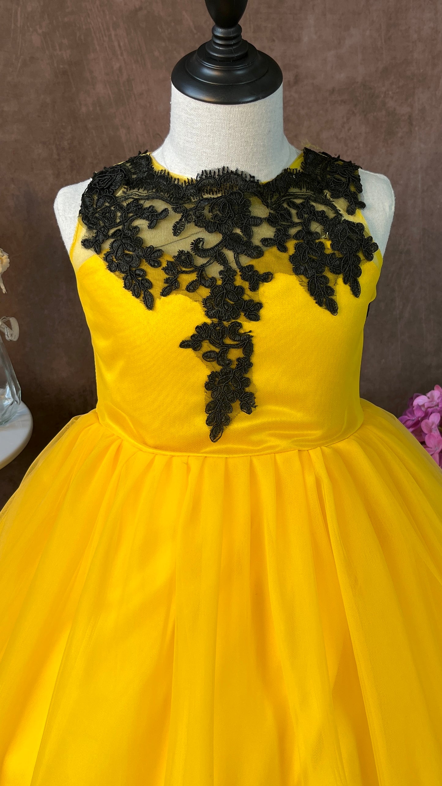 Summer Princess Dress Girls Flower Embroidery Dress For Girls Vintage Wedding Party Formal Ball Gown Clothing
