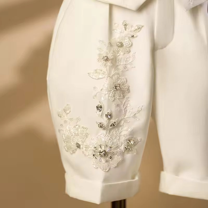 Children Suits Wedding Birthday Baptism Party Piano Performance Costume Easter Eid Boys Host Blazer Sets